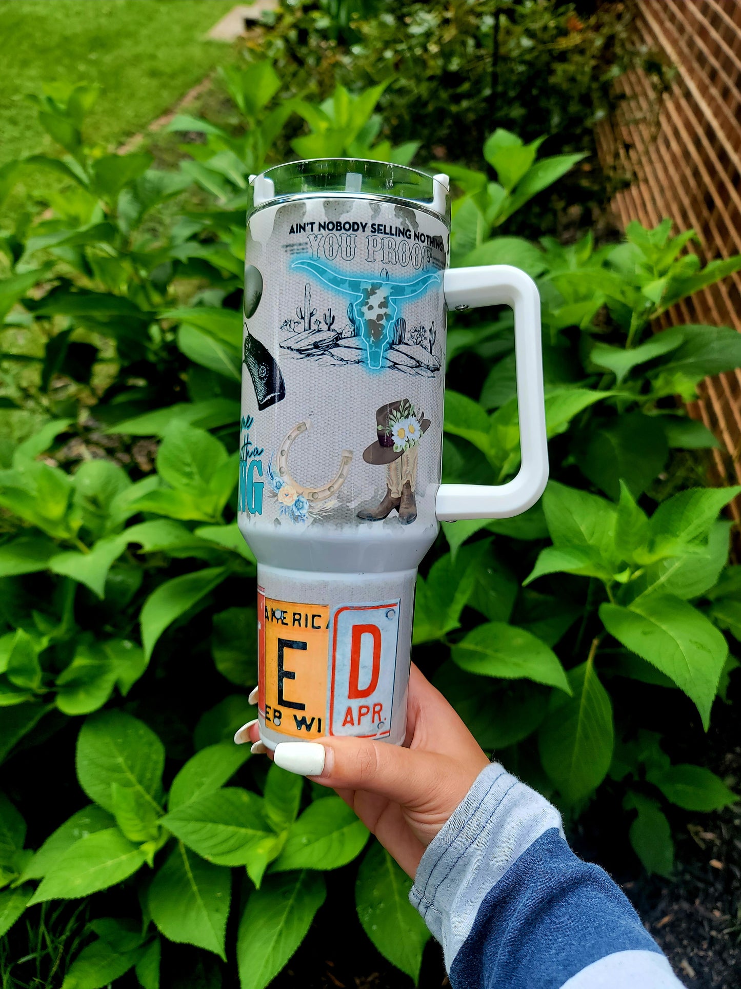 Should come with a warning label 40oz Tumbler
