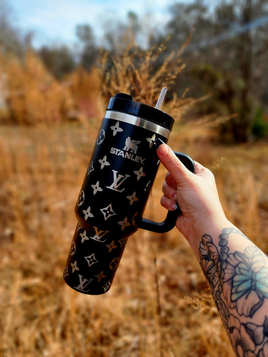 Everything Black 40oz Tumbler ( PREORDER )