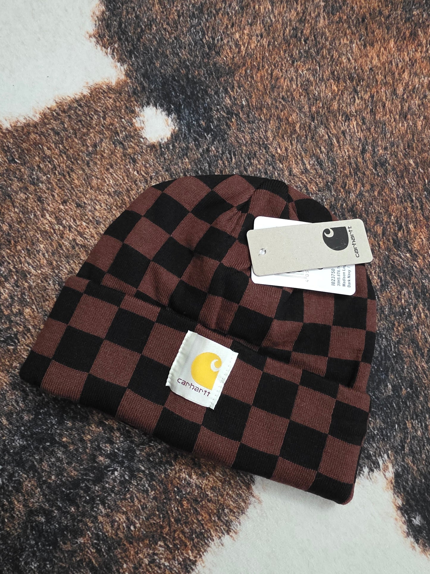 Carhart Checkered Beanie