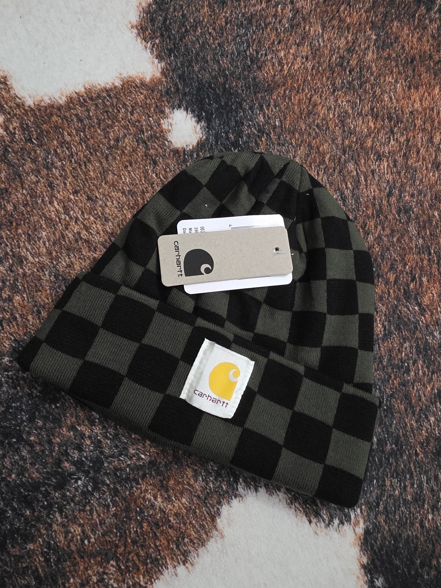 Carhart Checkered Beanie