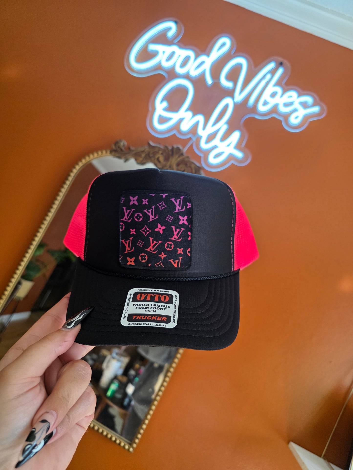 Pink Trucker Hat
