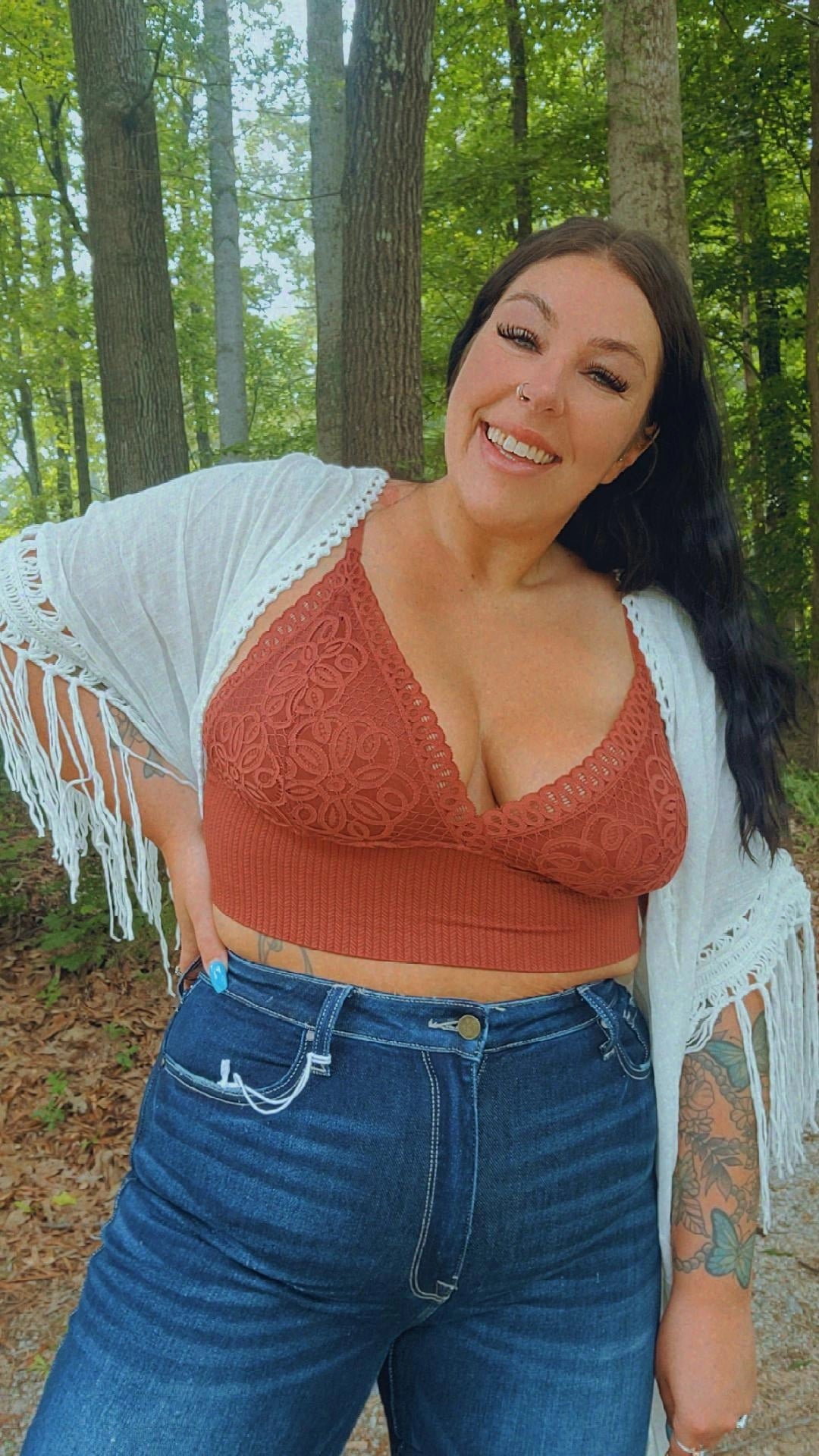 Rust Lace Brami