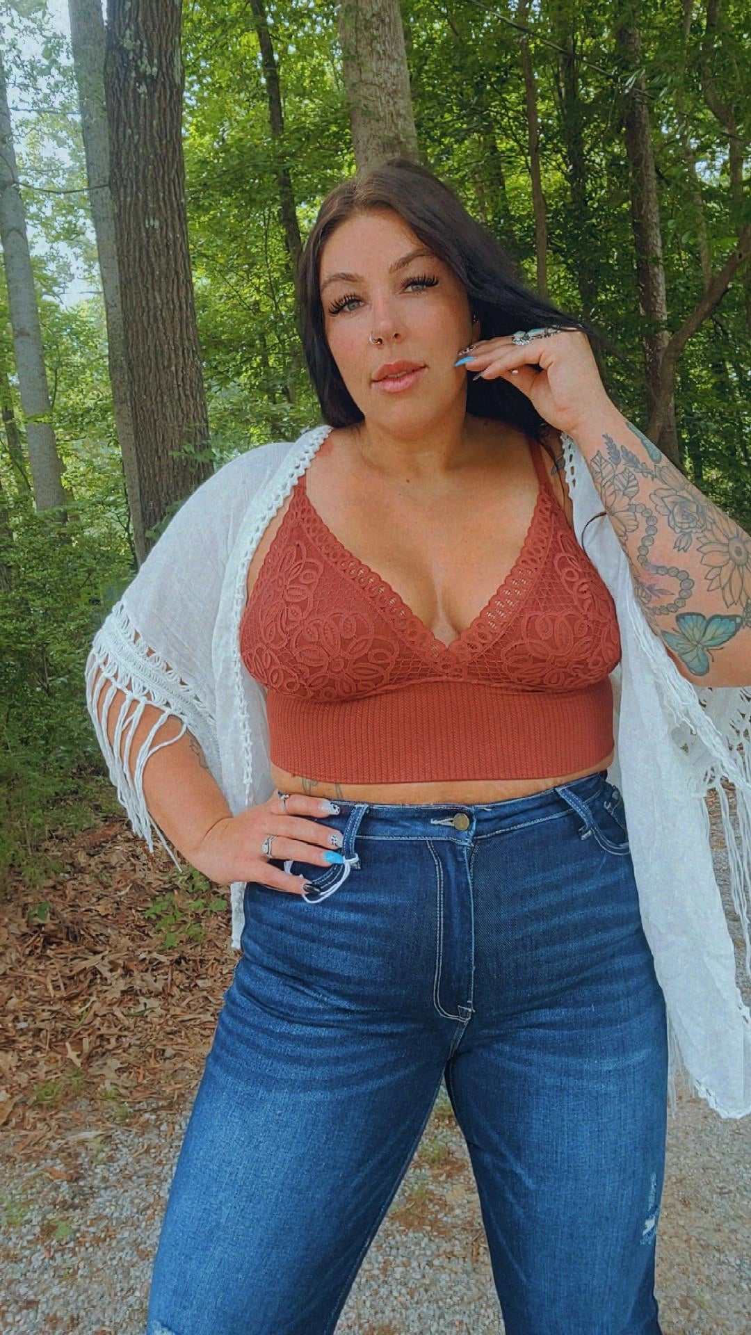 Rust Lace Brami