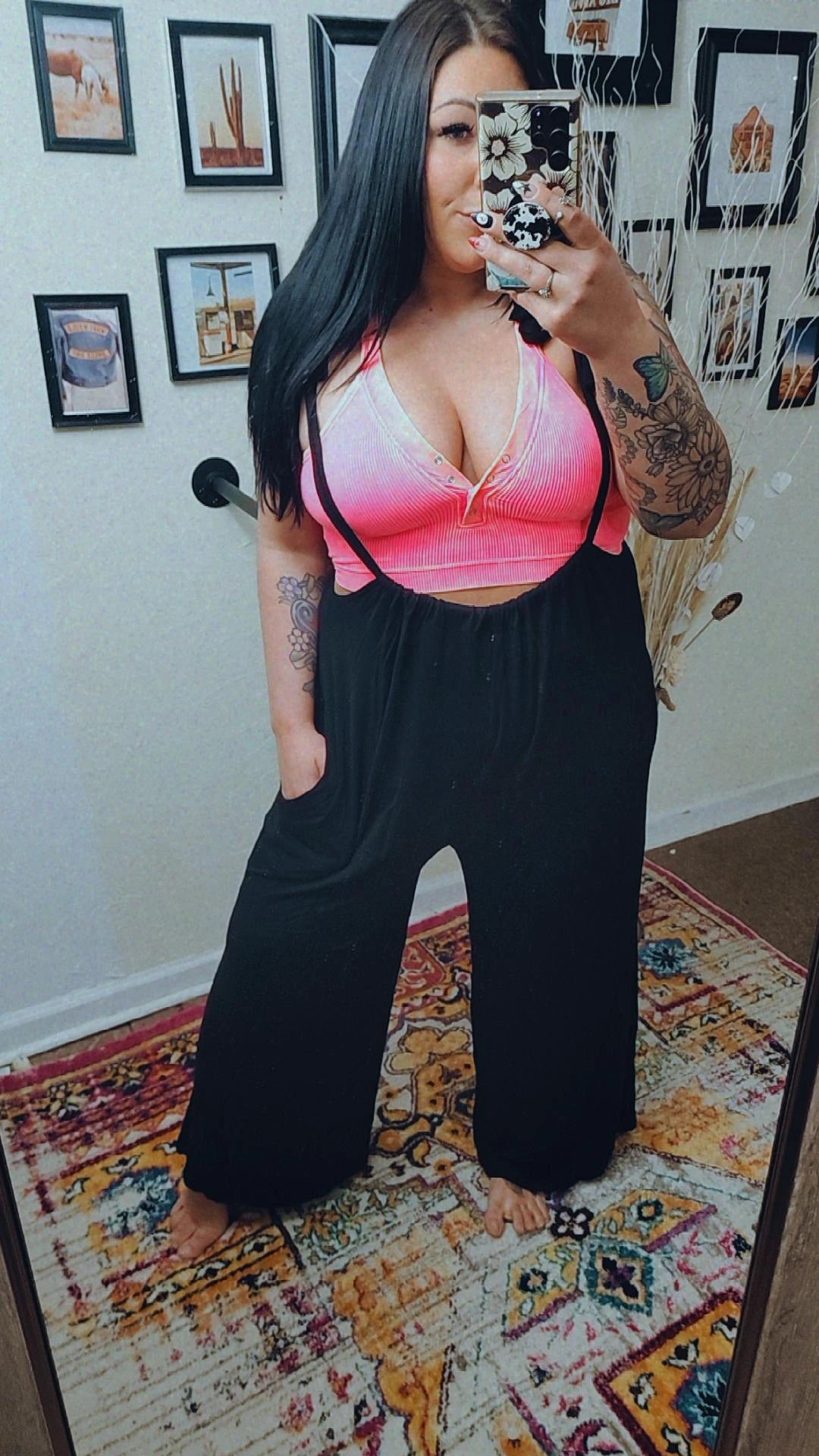 Forever Relaxed Gathered Jumpsuit