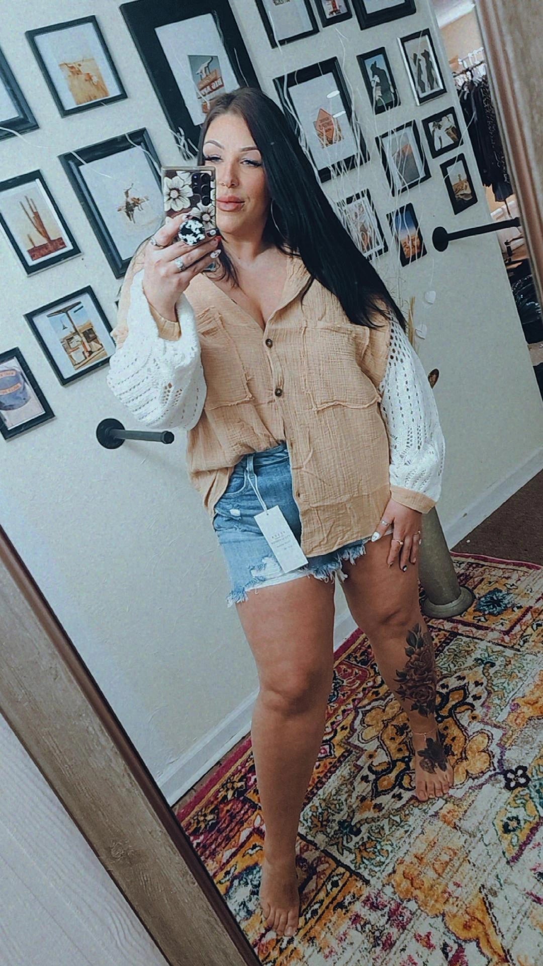 Felicia High Rise Shorts