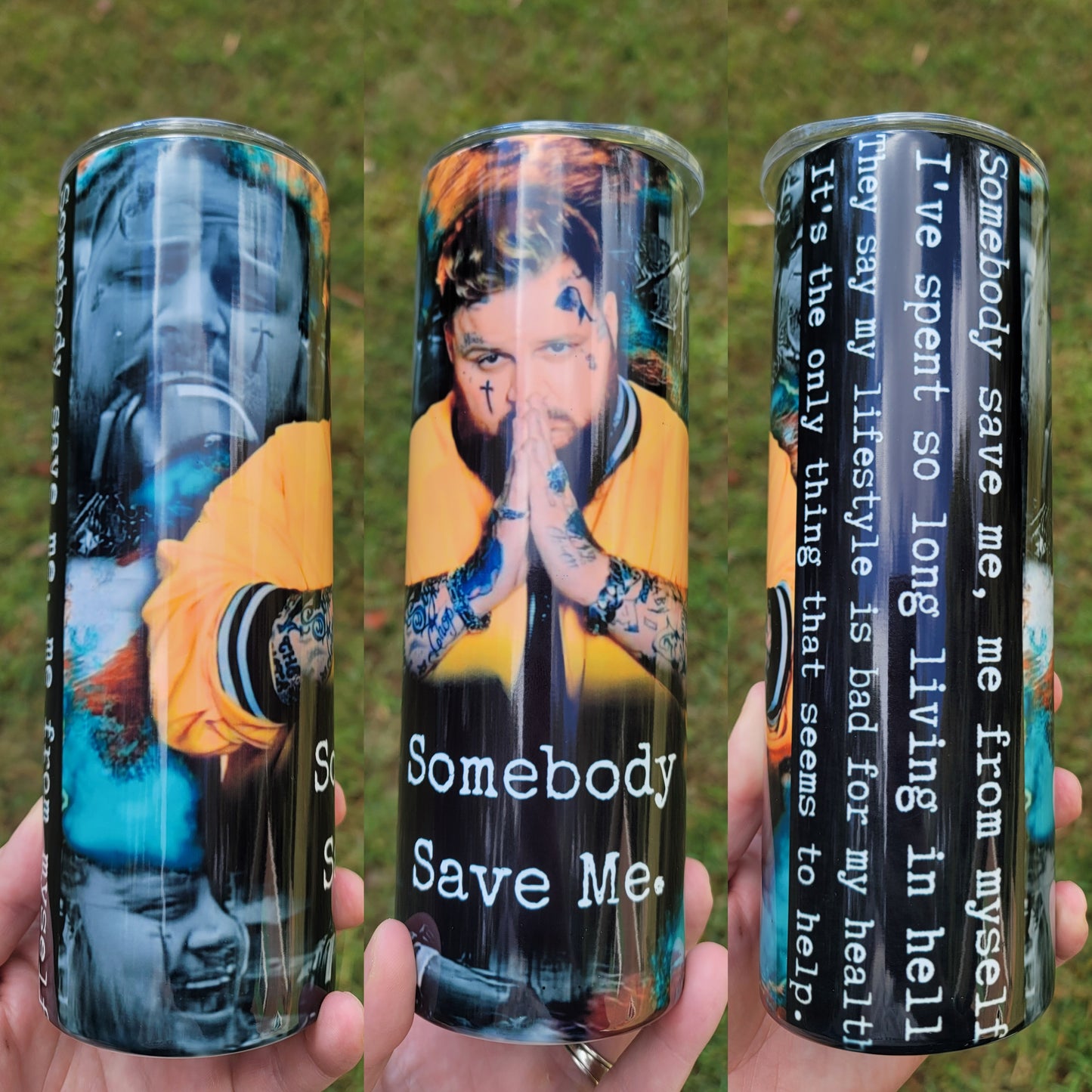 Jelly Roll Skinny Tumbler