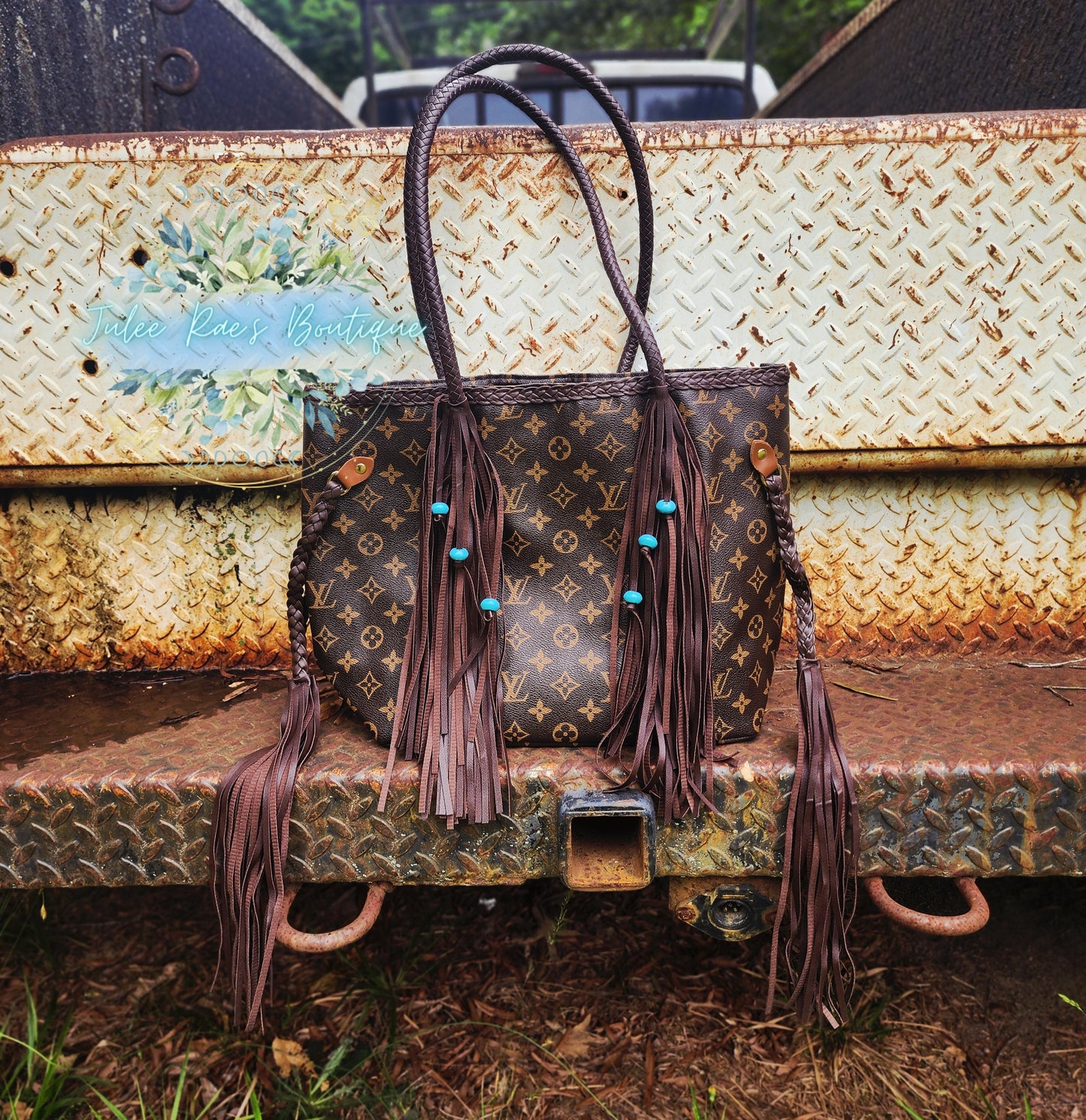Western Turquoise Handbag