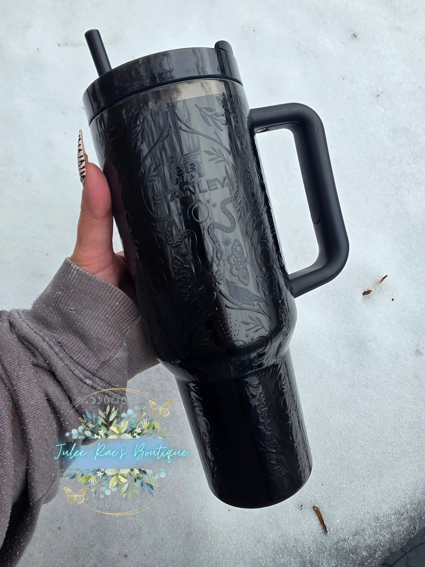 Retro Skull 40oz Tumbler