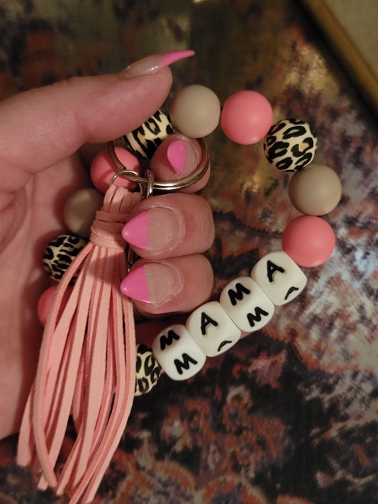 Pink Mama Keychain