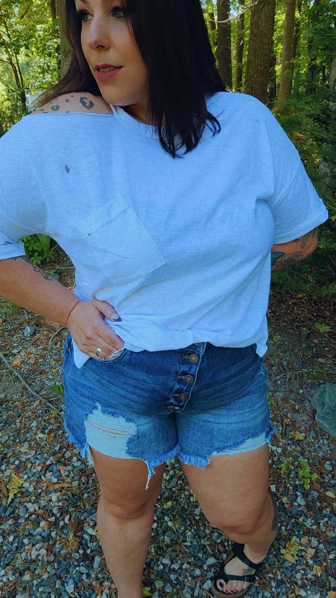 Blue Jean Baby Shorts