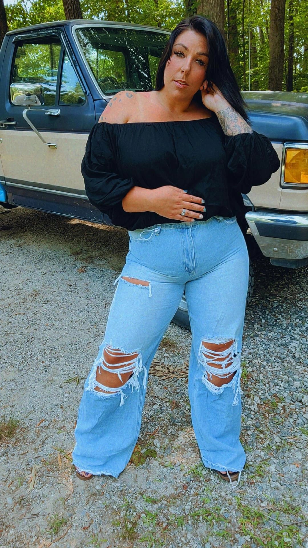 Madeline Flare Jean's