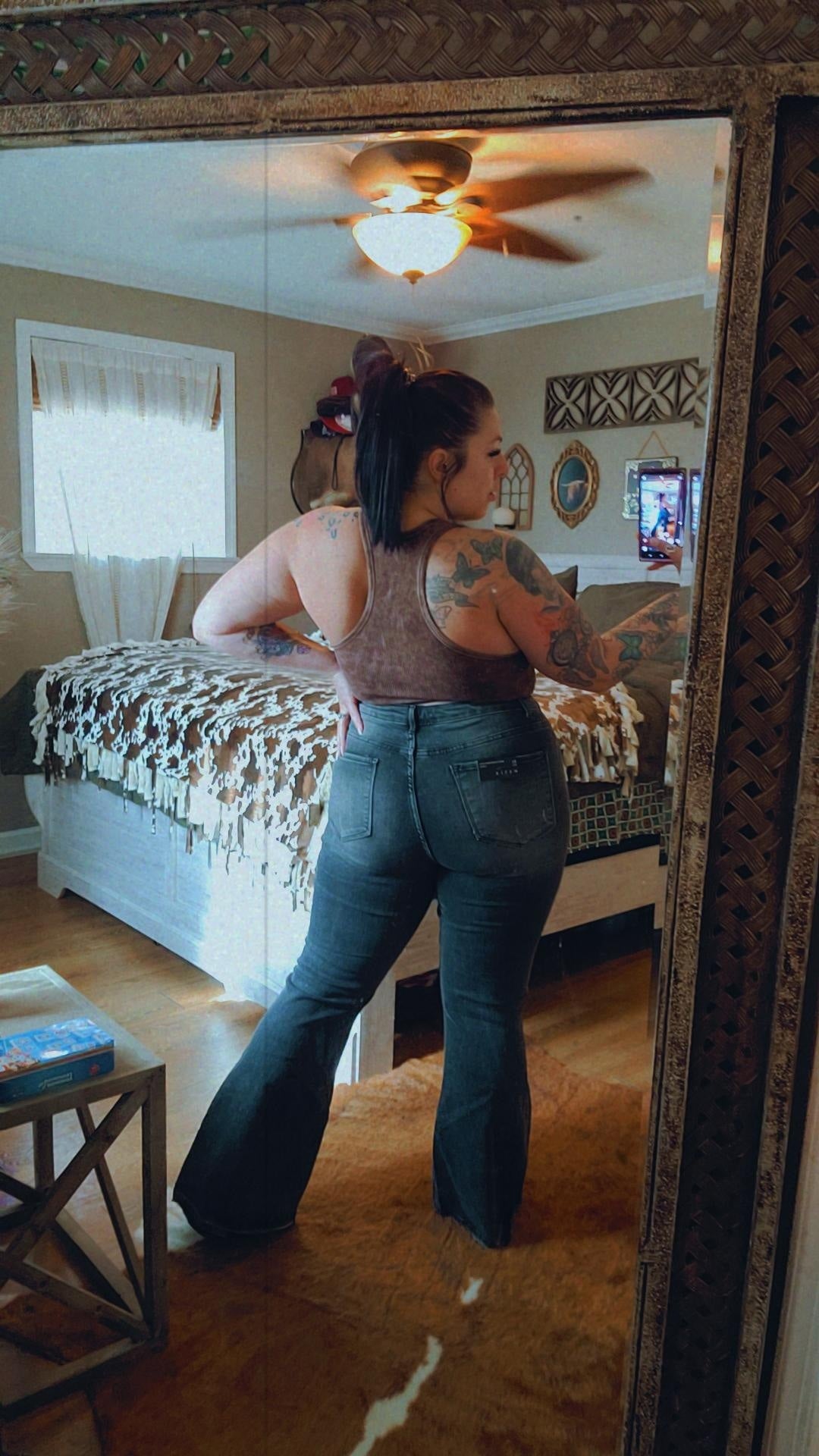 Felica High Rise Flare Jeans