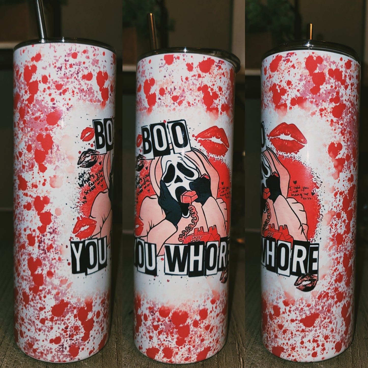 Boo You Whore Tumbler