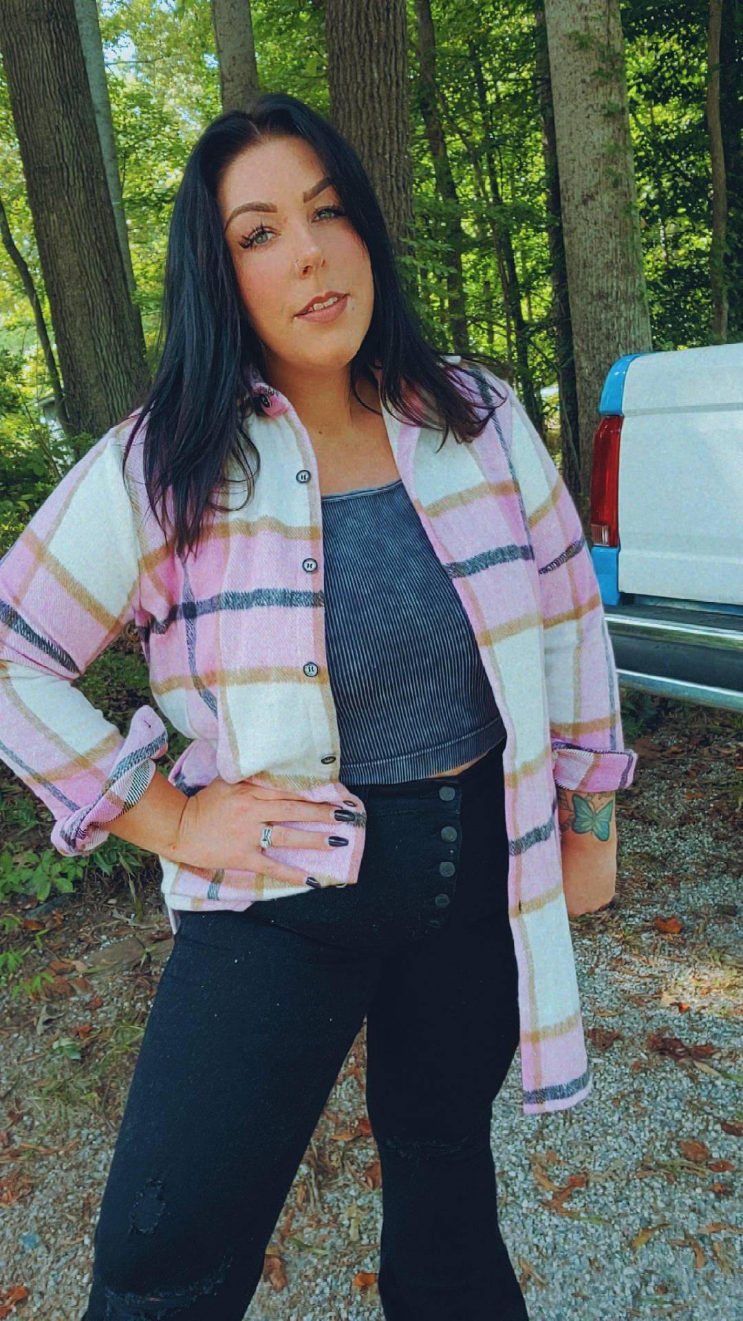 Wednesday We Wear Pink Flannel