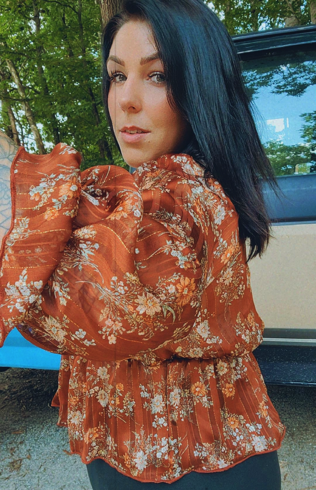 Sweet Flower Power Top