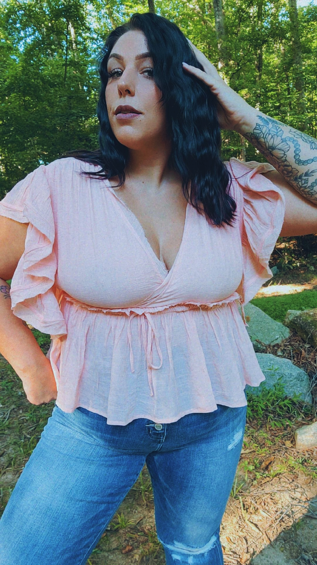 Blushing Pink Top
