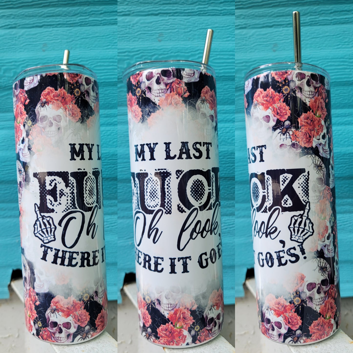 Not Today Skinny Tumbler