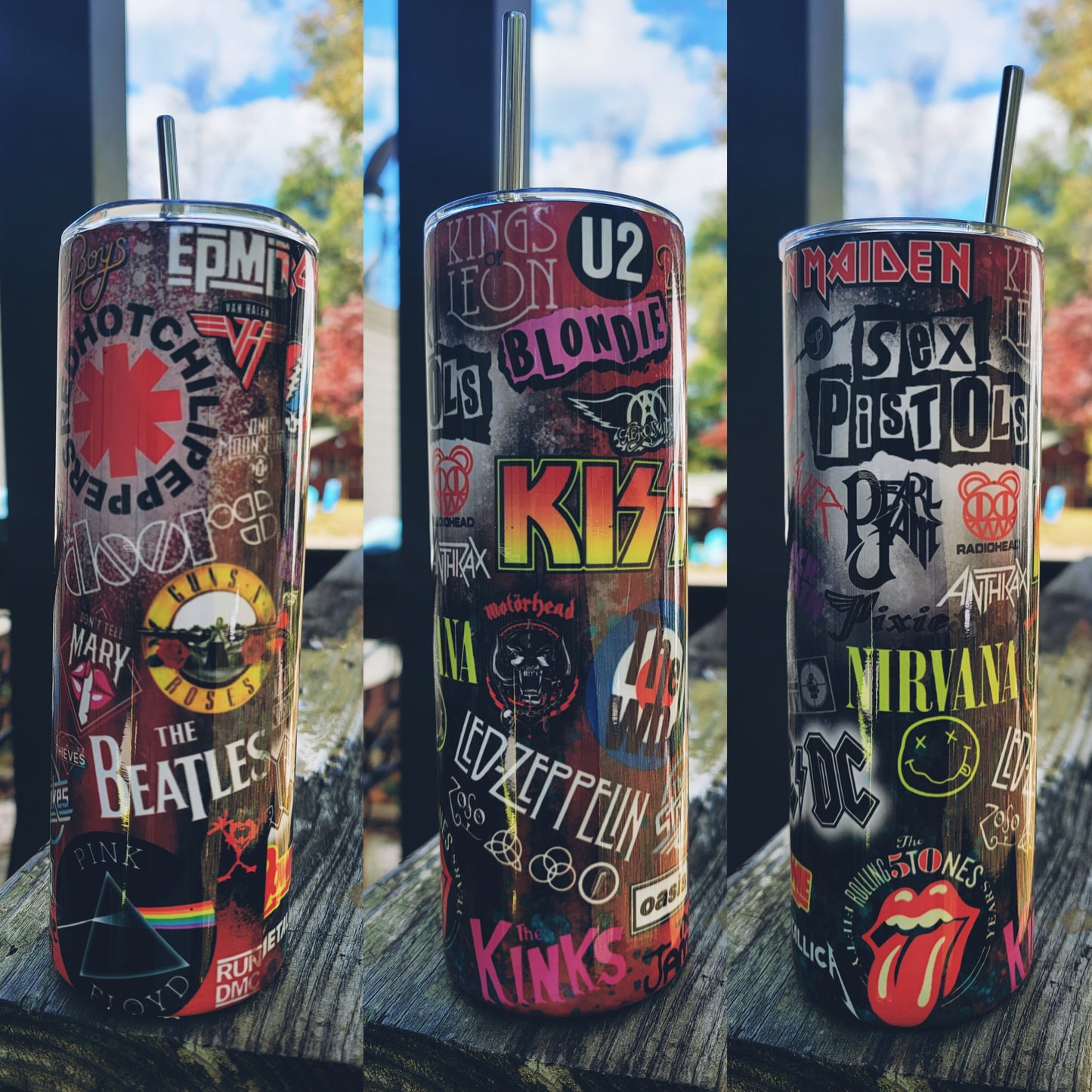 Music Skinny Tumbler