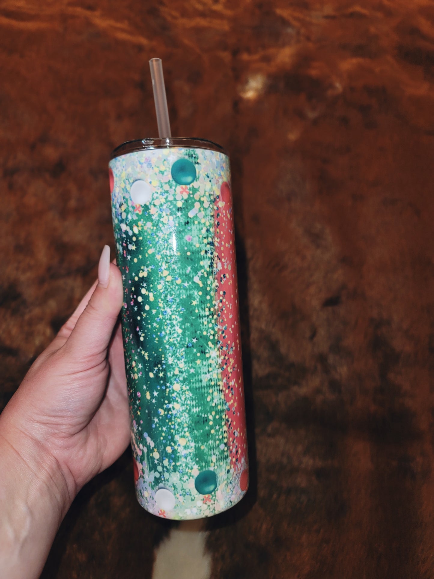 Christmas Skinny Tumbler