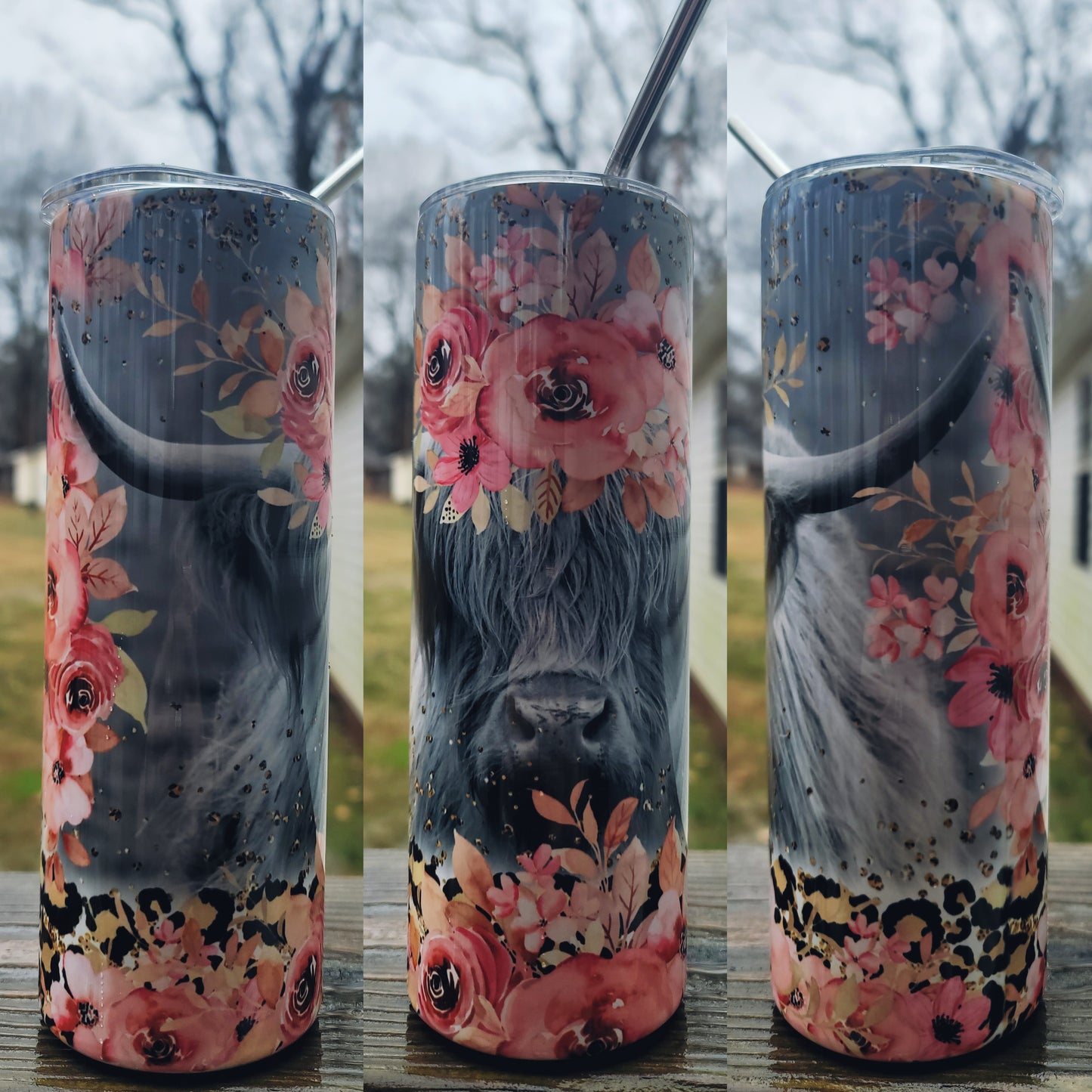 Western Bull Skinny Tumbler