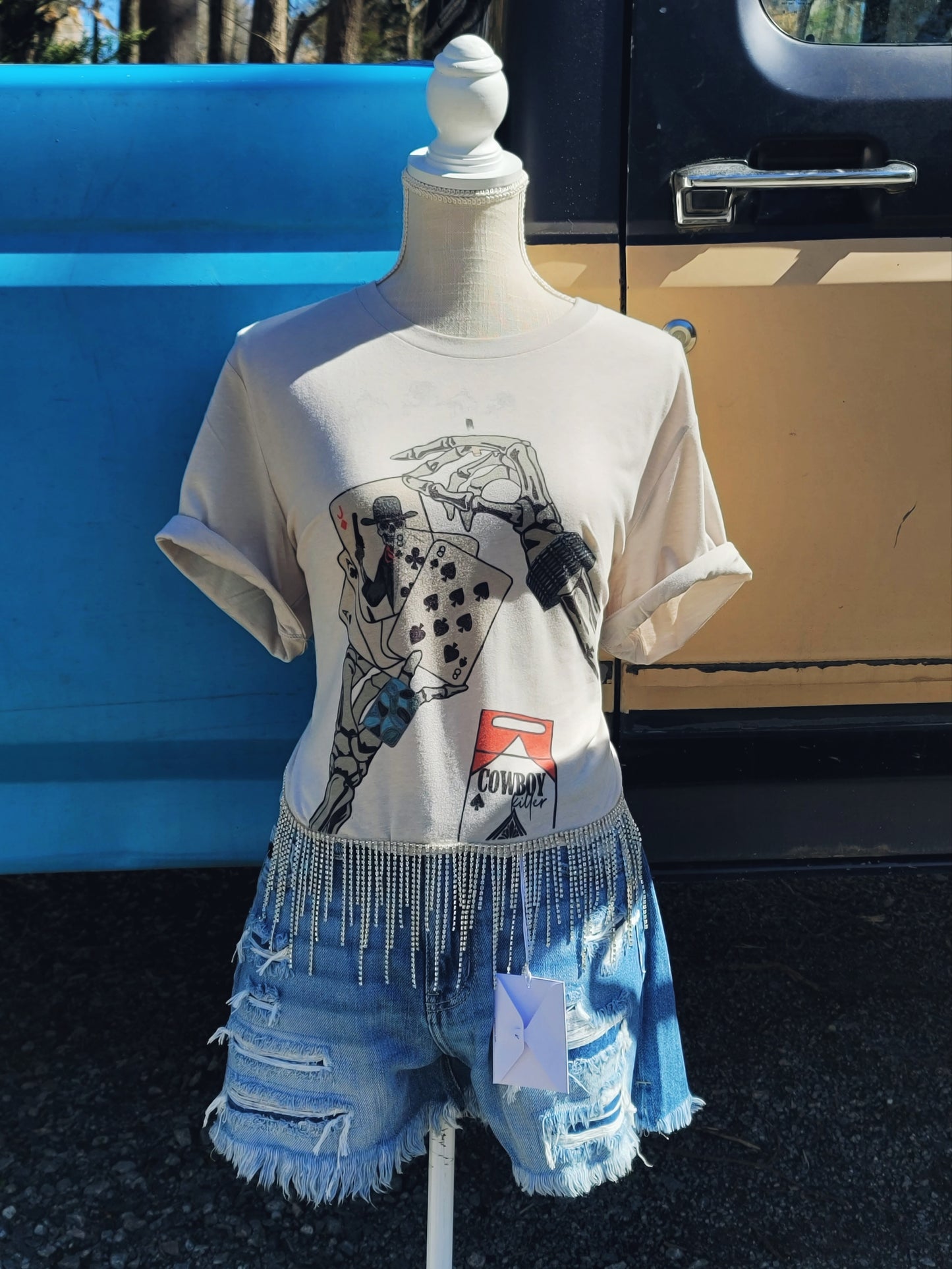 Rhinestone Cowboy Killer Tee