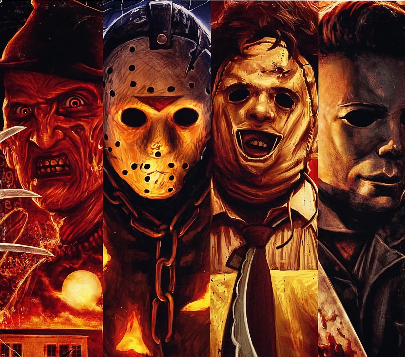 Horror Skinny Tumbler