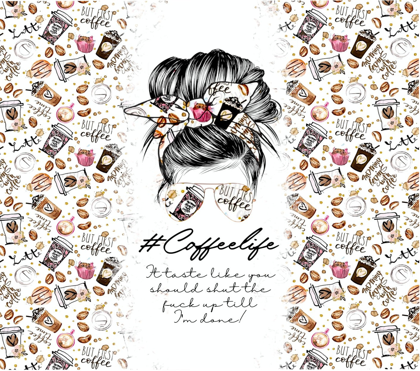 Coffee Life Skinny Tumbler