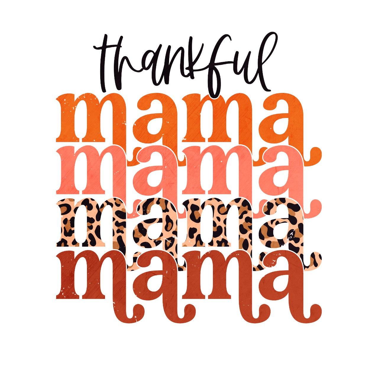 Thankful Mama Bleached Yellow T-Shirt