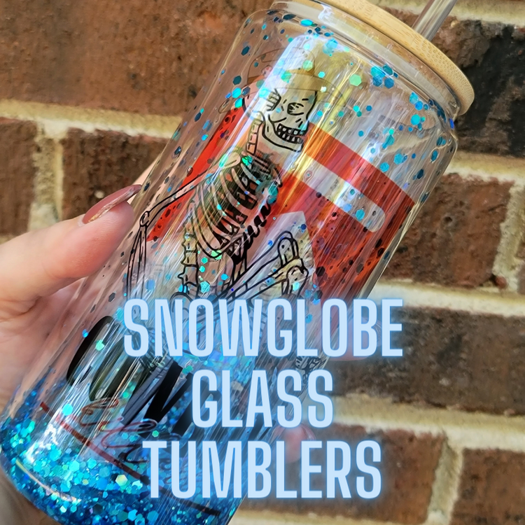 SNOWBLOBE GLASS TUMBLERS