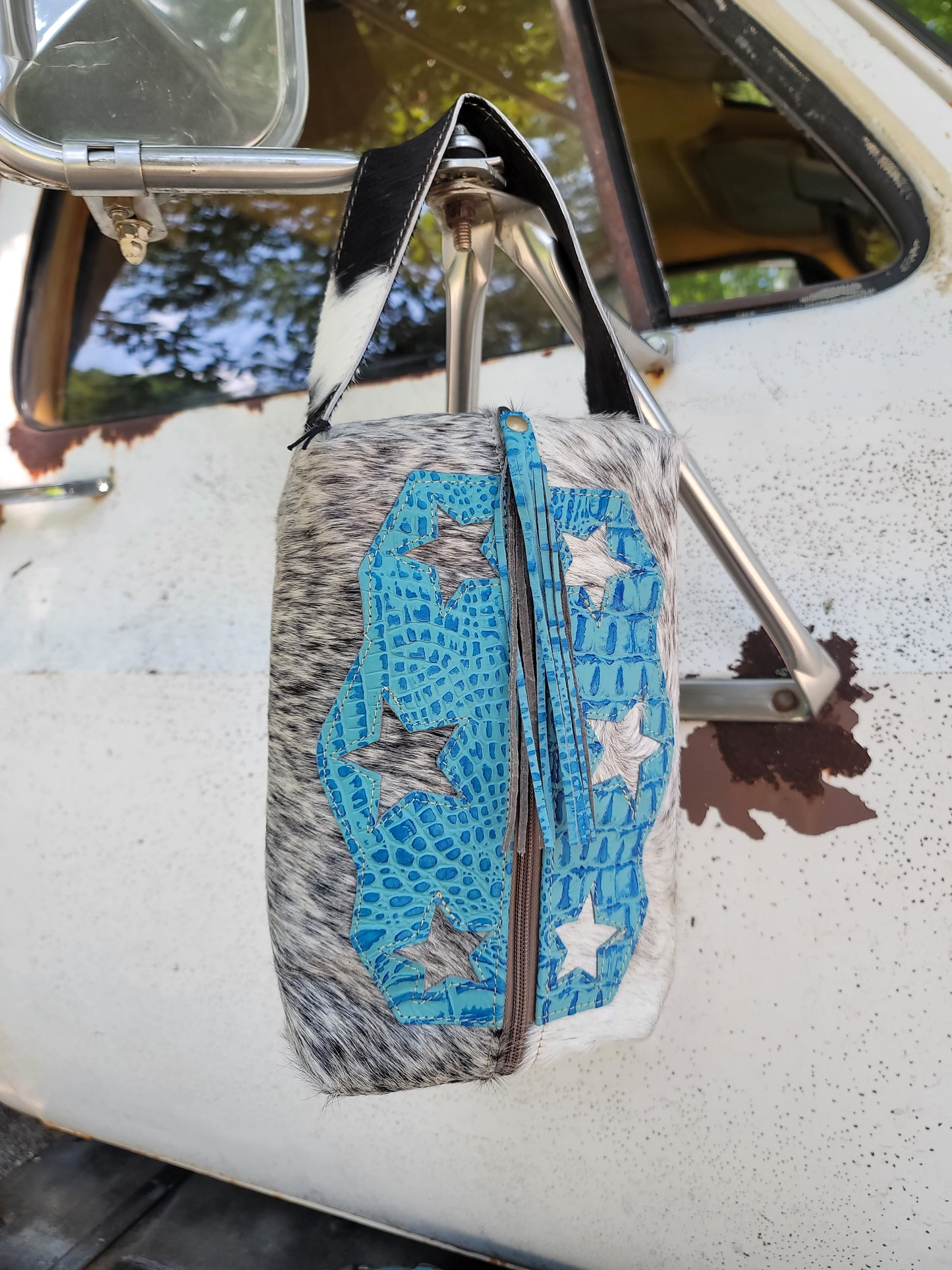 Blue Star Makeup Bag