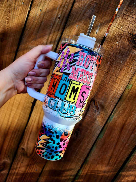 Hot Mess Mama 40oz Tumbler