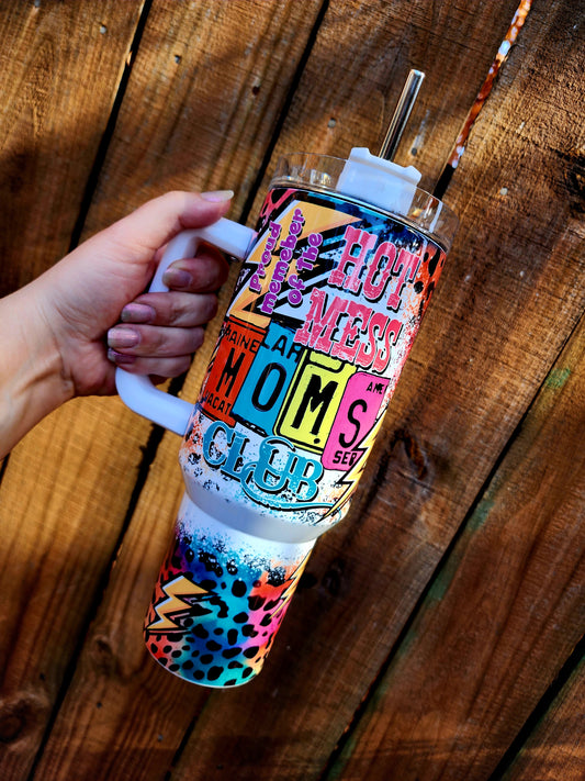 Hot Mess Mama 40oz Tumbler