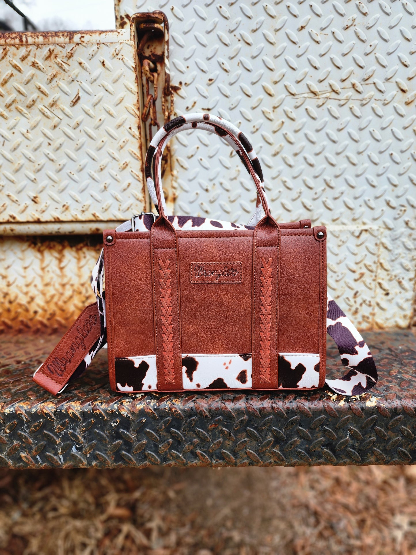 Wrangler Cowprint Handbag