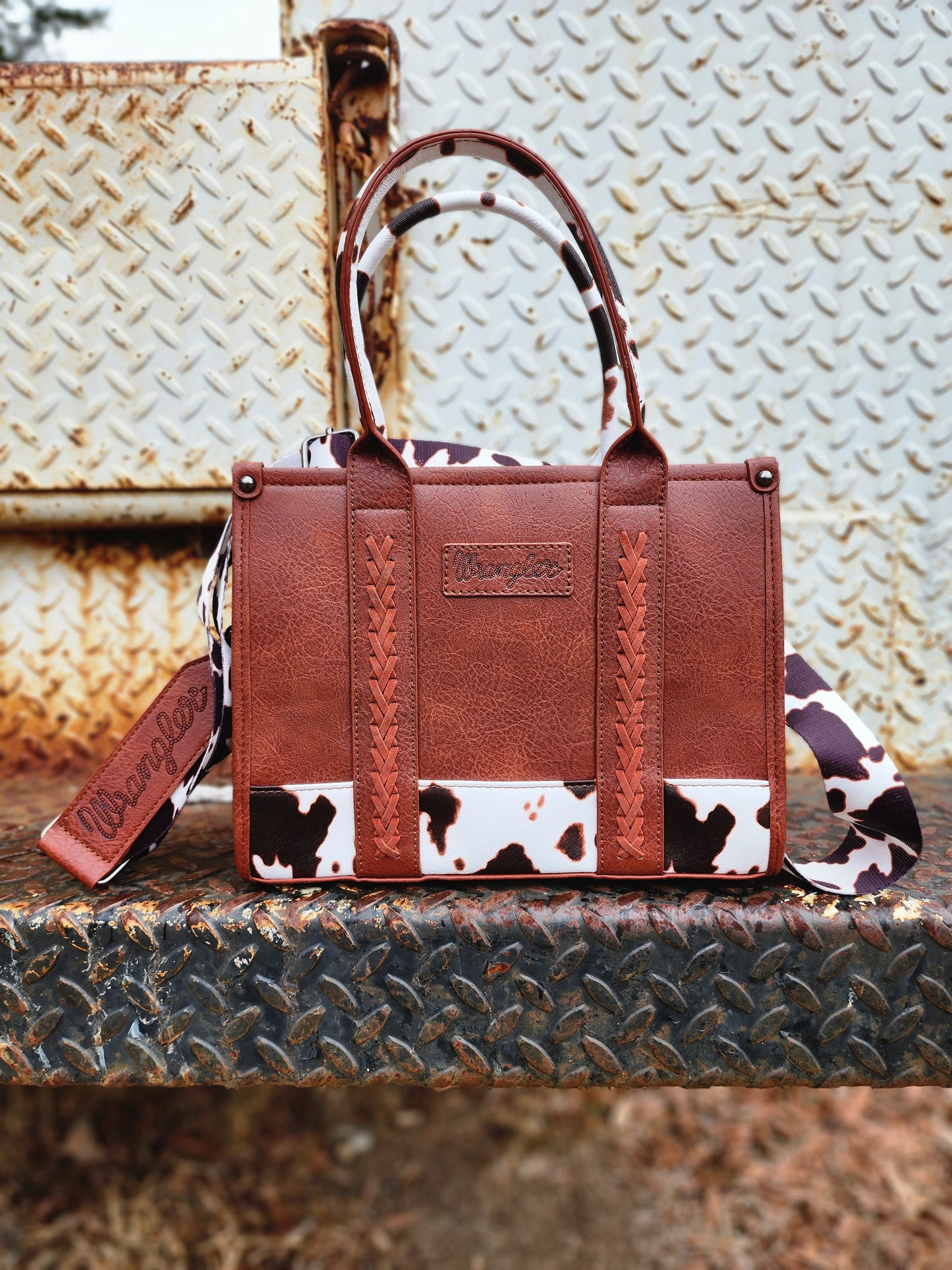 Wrangler Cowprint Handbag