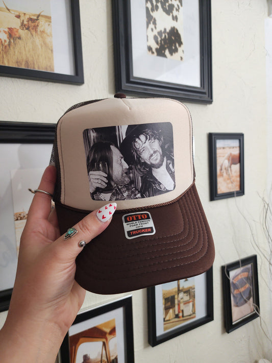 Waylon And Willie Trucker Hat