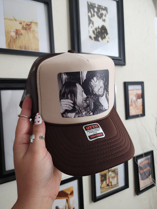 Waylon And Willie Trucker Hat