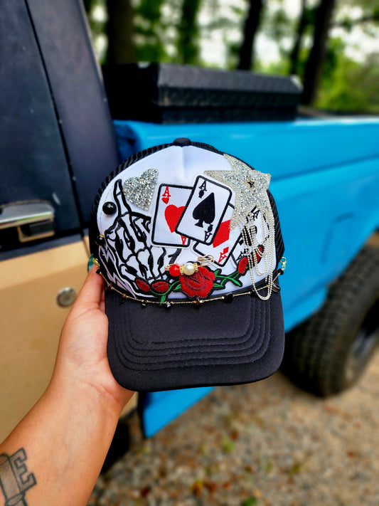 Middle Finger Trucker Hat