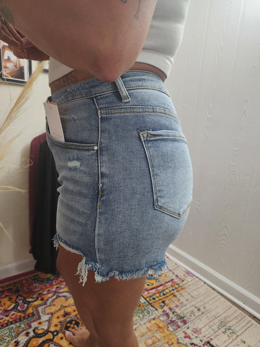 Carly High Rise Shorts