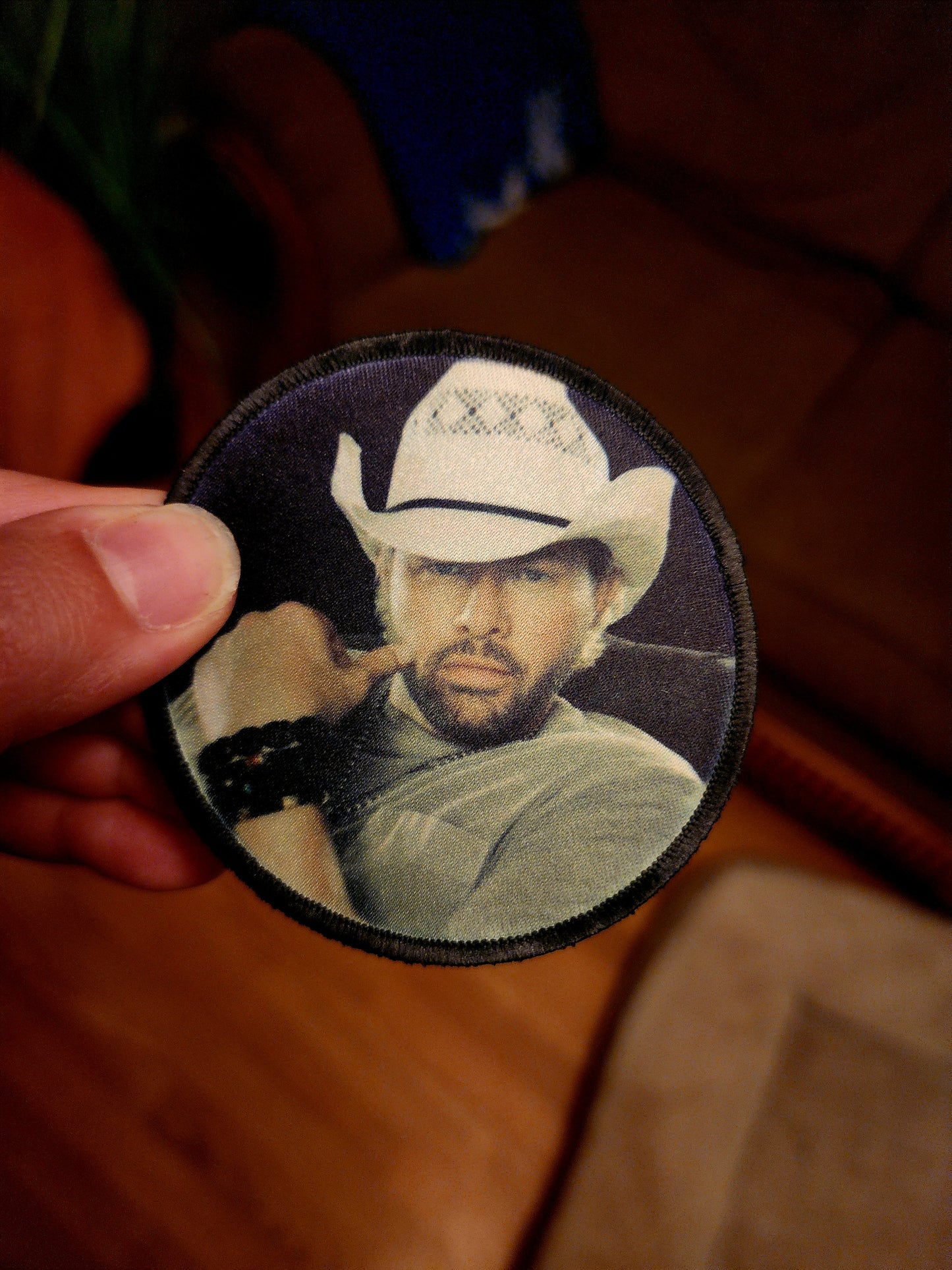 The legend Hat Patch