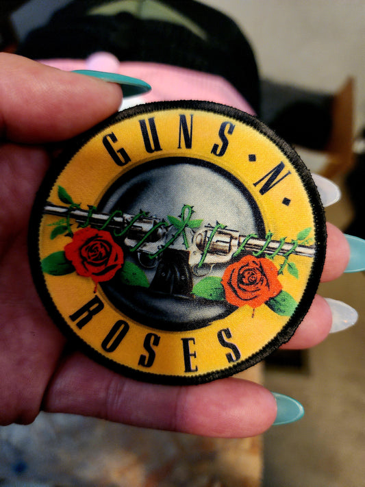 Guns & Rose Hat Patches