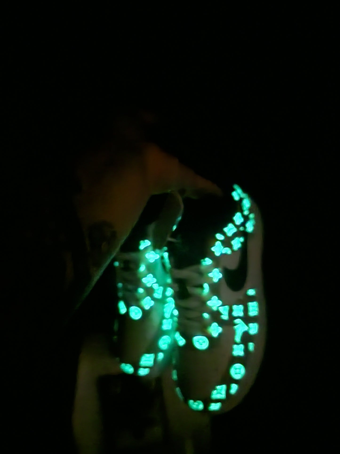 Fancy Glow In The Dark Tennies ( PREORDER ) Please Read Description carefully