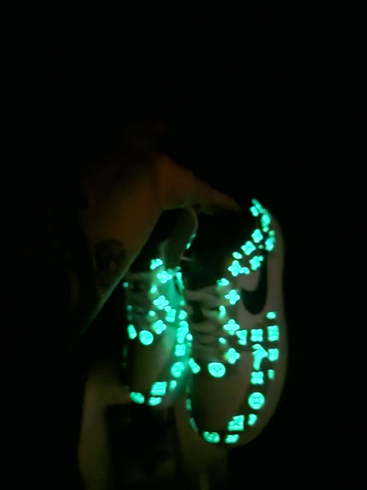 Fancy Glow In The Dark Tennies ( PREORDER ) Please Read Description carefully