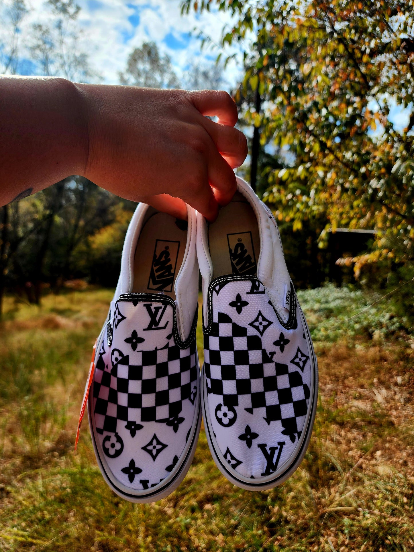 In My Checkered Era Shoes ( PREORDER ) PLEASE READ DESCRIPTION CAREFULLY