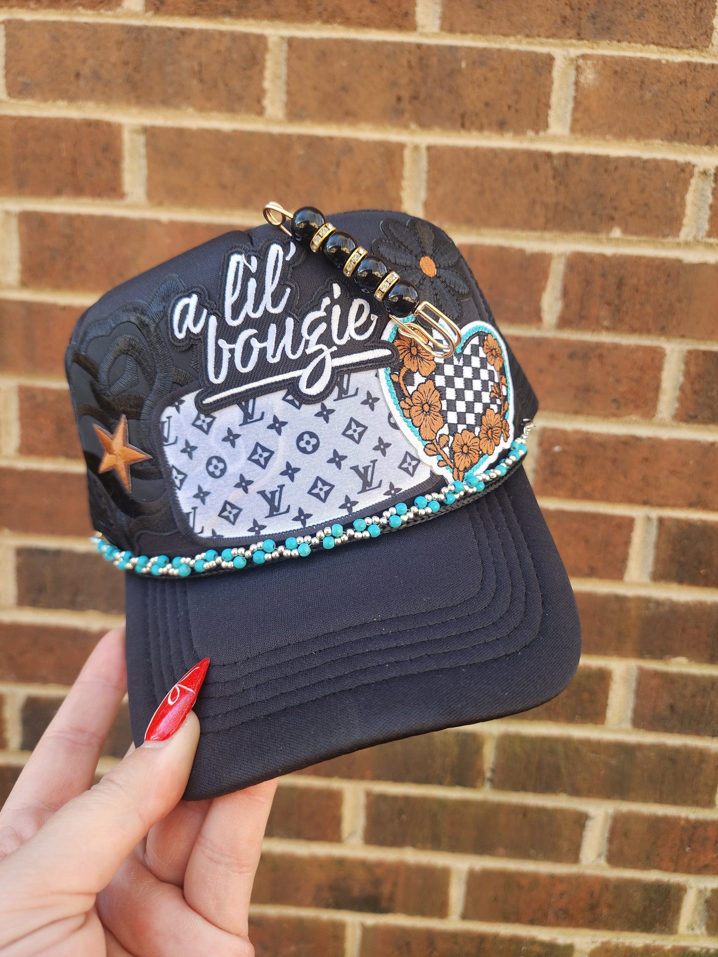 A Lil Bougie Western Trucker Hat