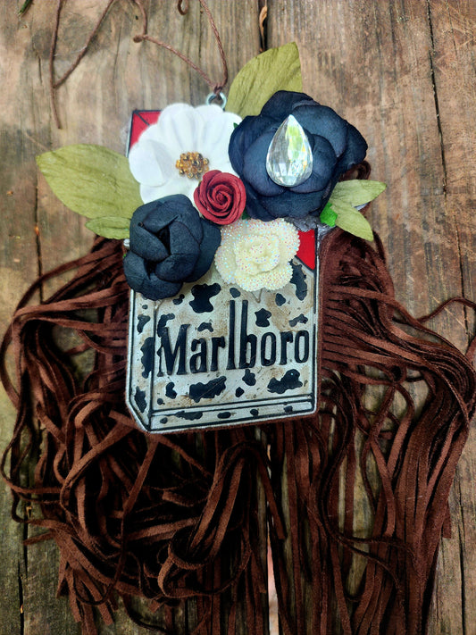 Marlboro Cowprint Car Freshie