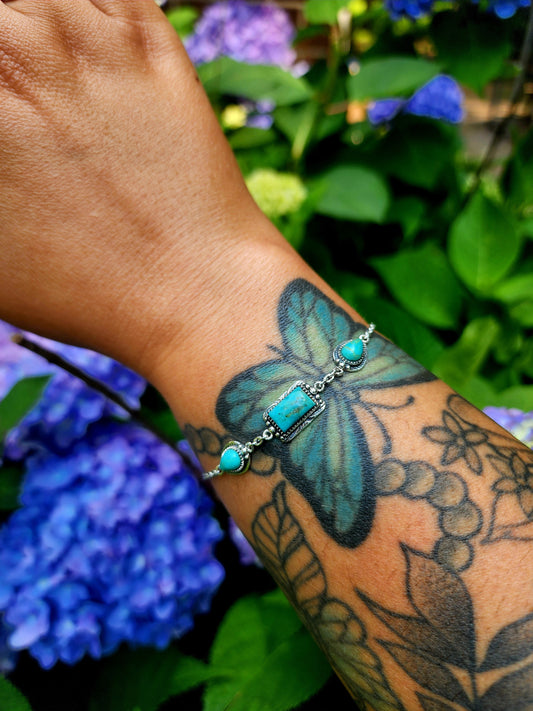Western Turquoise Bracelet