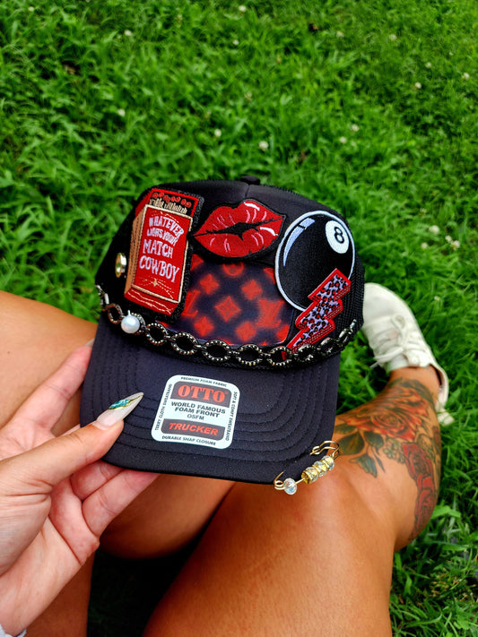 Burn It Cowboy Trucker Hat