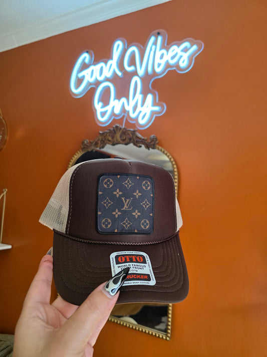 Brown Trucker Hat