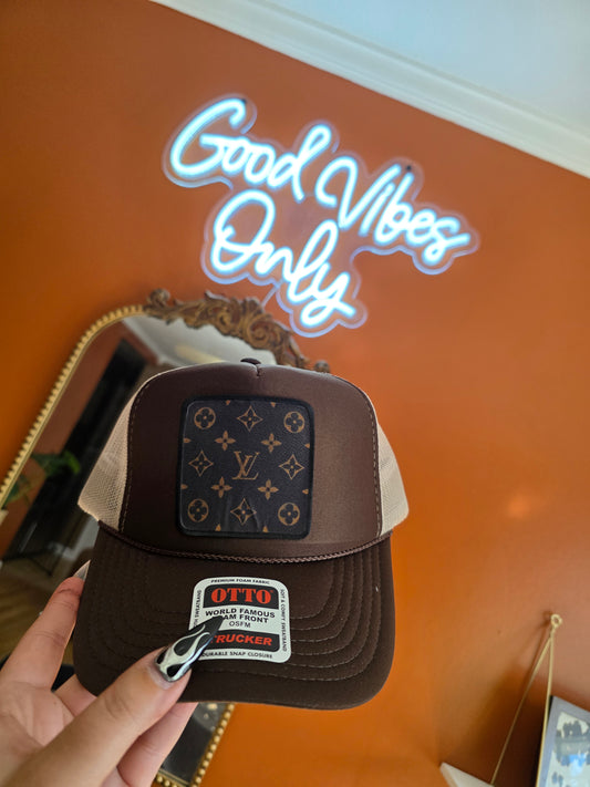 Brown Trucker Hat