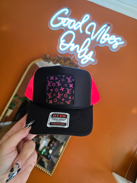 Pink Trucker Hat